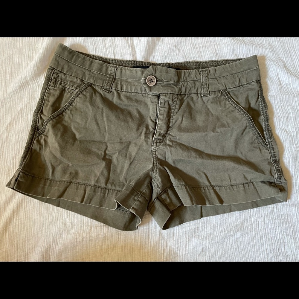 Olive Green Shorts